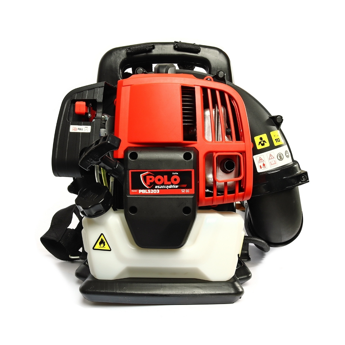 POLO PBL5203 เครื่องเป่าลม-ดูดใบไม้ เบนซิน 2 จังหวะ 1.45kw