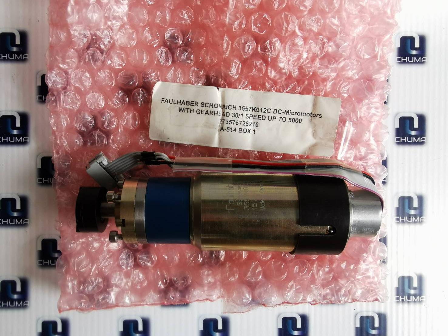 Faulhaber, motor,dc micromotor with gear head, 3557K012C, a-514