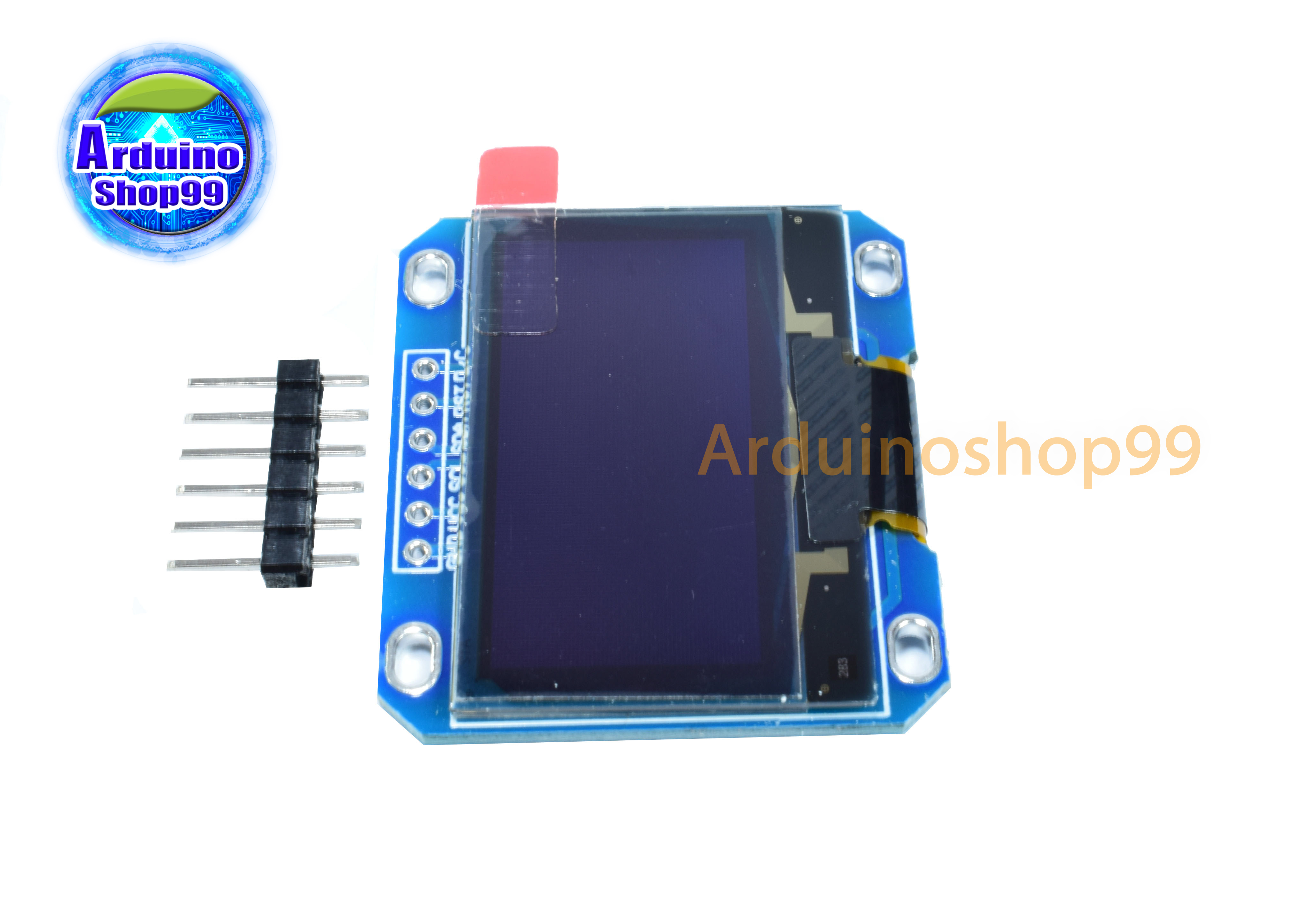 จอแสดงผล OLED ขนาด 1.3 นิ้ว แบบ SPI สีขาว