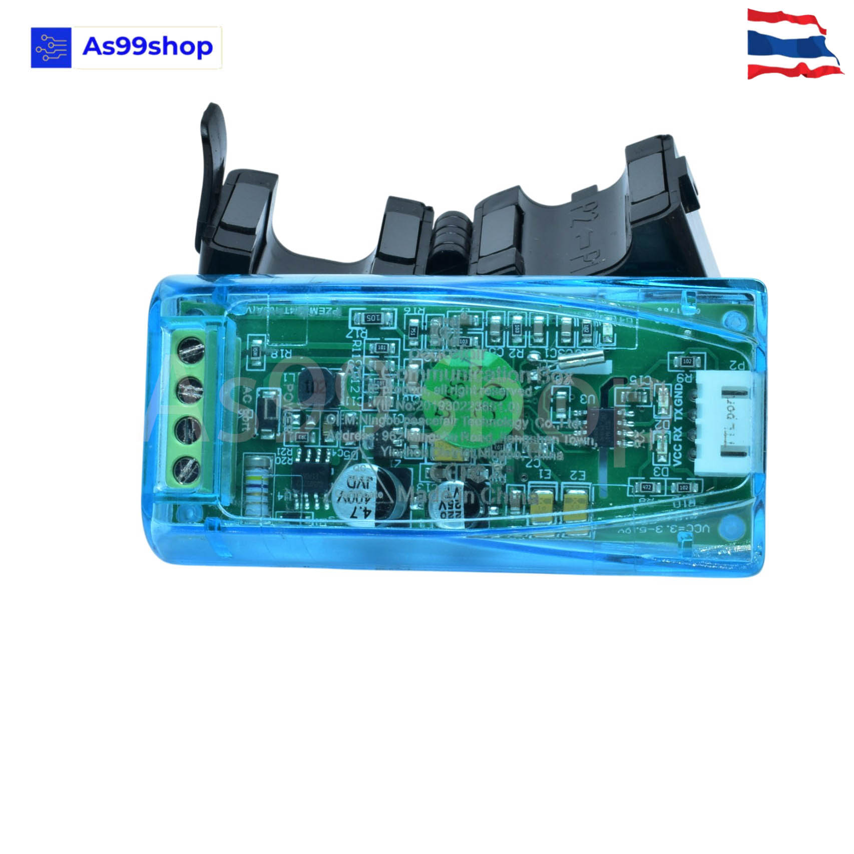 PZEM-004T 100A AC Digital Power Energy Meter Module โมดูลวัดการใช้พลังงานไฟฟ้า+CT Close&Open