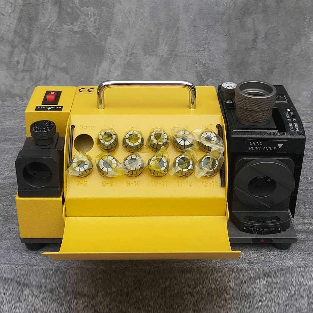 MEIRI MR-13B เครื่องลับดอกสว่าน 3-13mm 120W/220V พร้อมลูกคอลเล็ต 11 ชิ้น