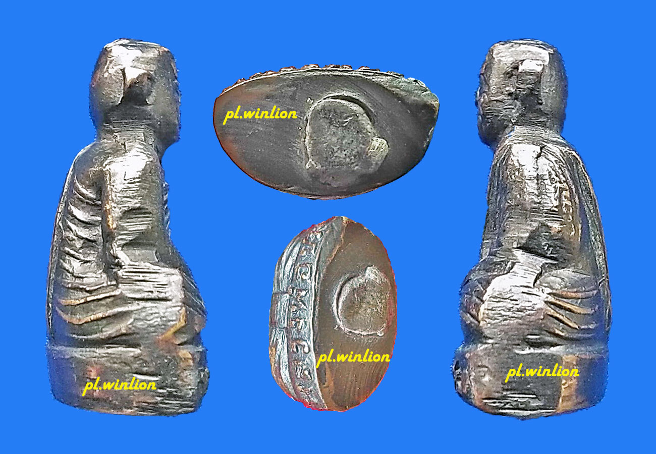 รูปหล่อปั๊มรุ่นแรก หลวงพ่อชม วัดตลุก ชัยนาท ปี 2506