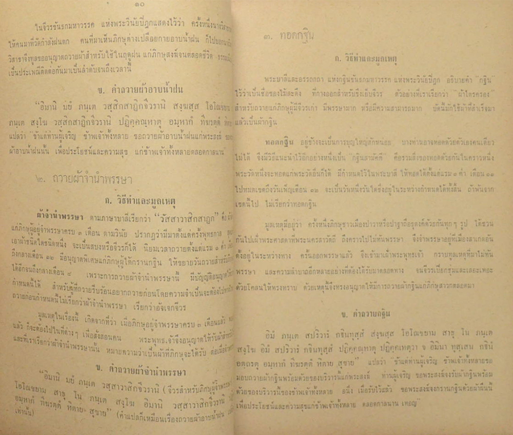 ประเพณีการทำบุญ และ เรื่องที่น่ารู้