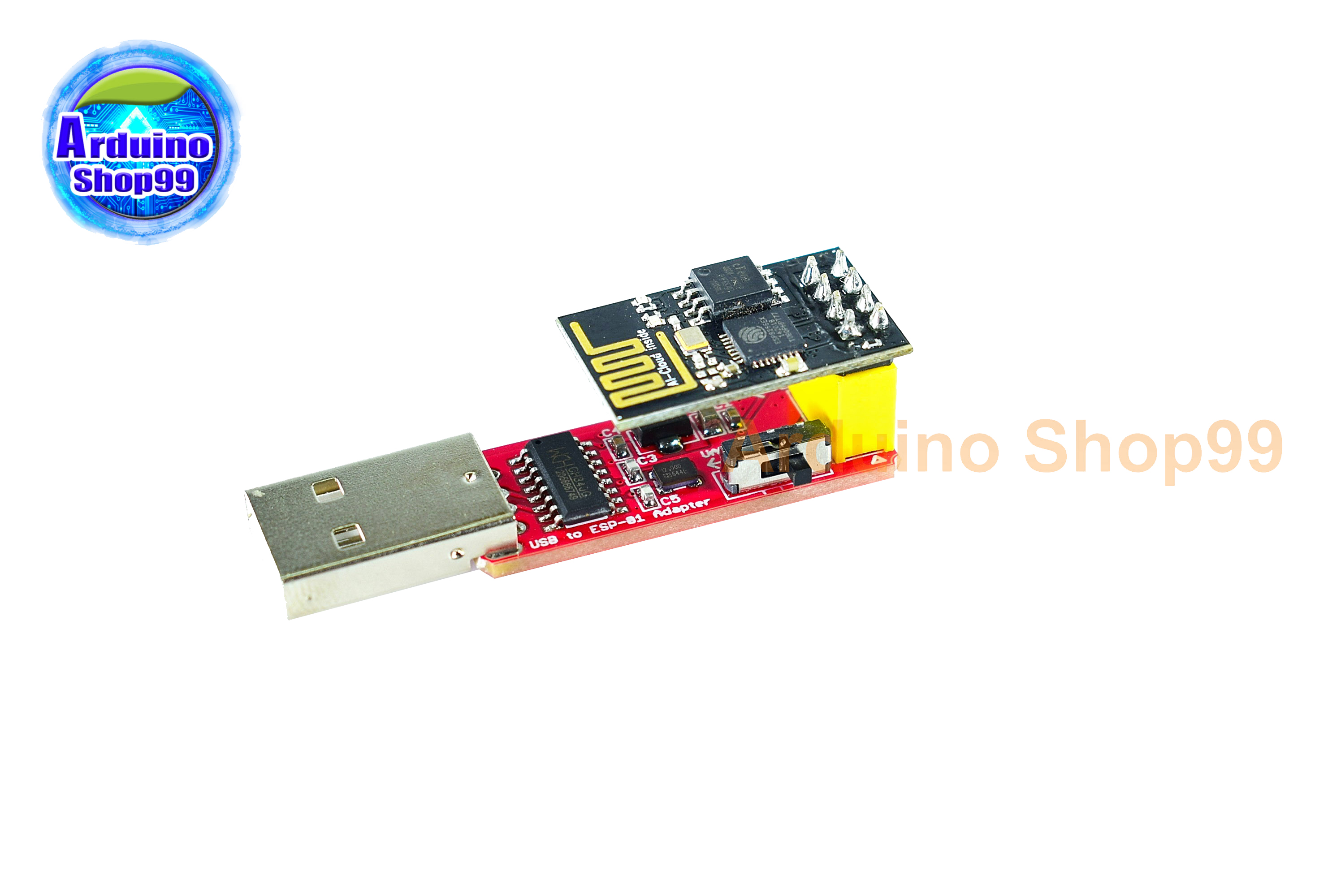 USB ESP8266 ESP-01 Wi - Fi w/CH340G Driver NEW