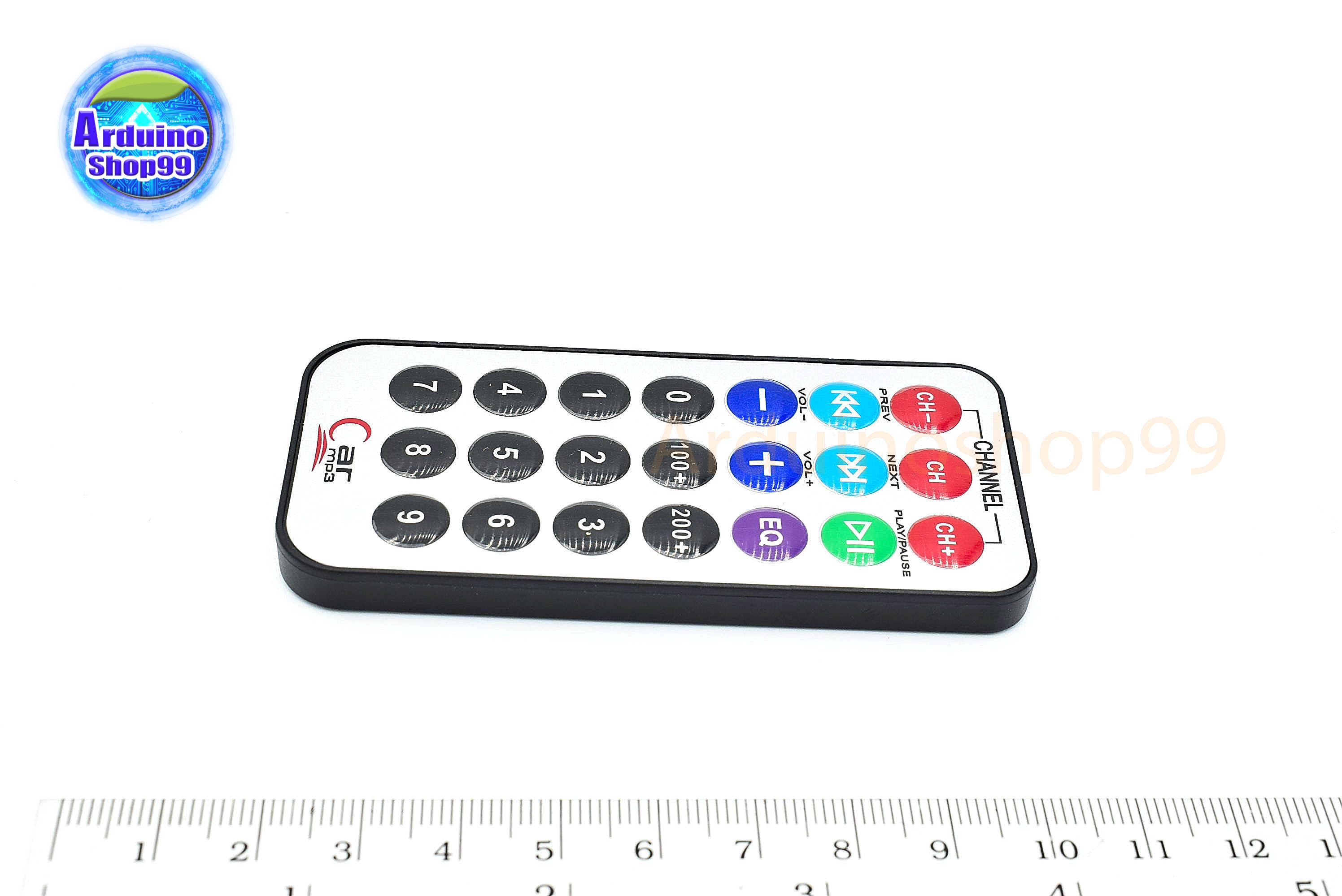 Remote control carrier frequency: 38KHz (with battery) for arduino