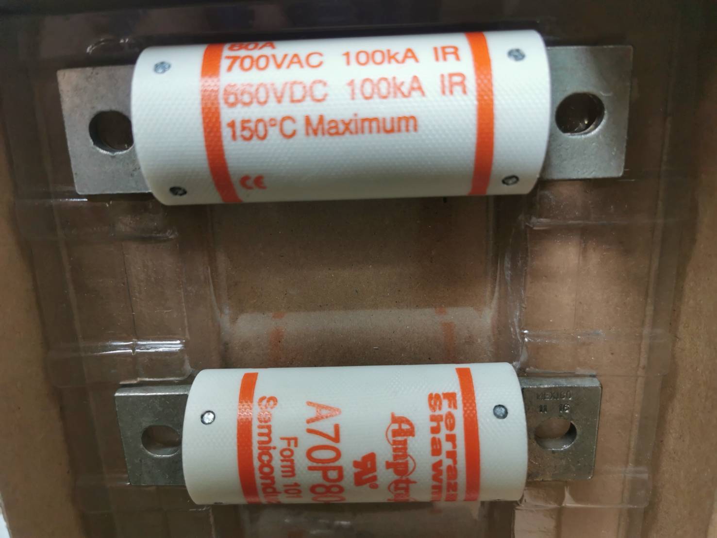 Ferraz Shawmut ,Amp Trap Fuses, Amp, Fuses,Semiconduxtor, A70P80-4