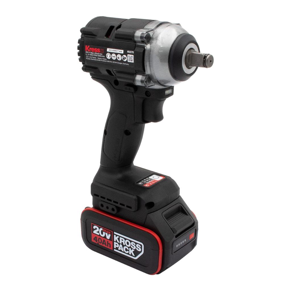 Kress KU275.6 บล็อกไร้สาย 1/2" 680Nm 20V แบตx1