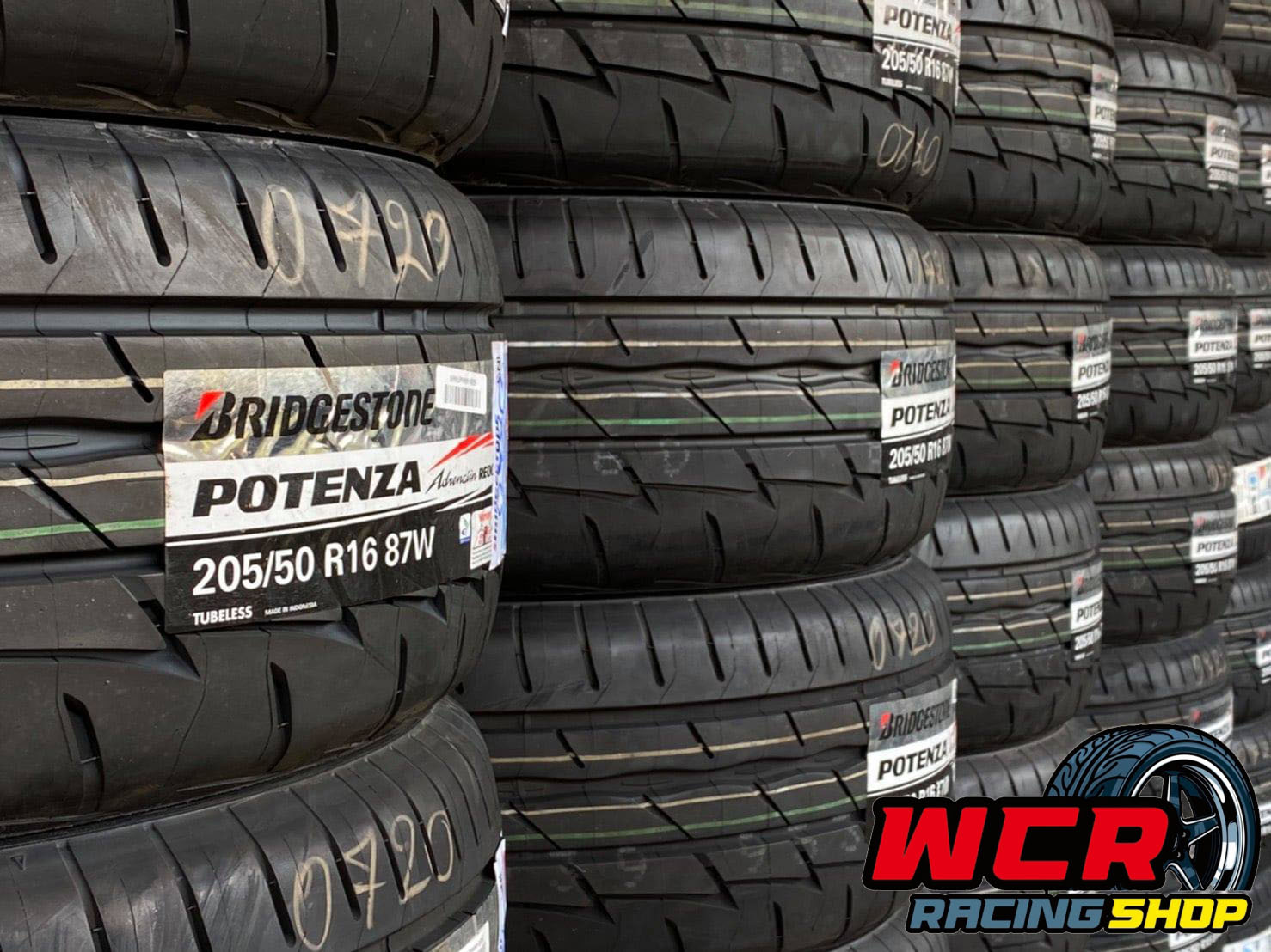 ยาง BRIDGESTONE POTENZA RE003 205/50-16 ลดราคา