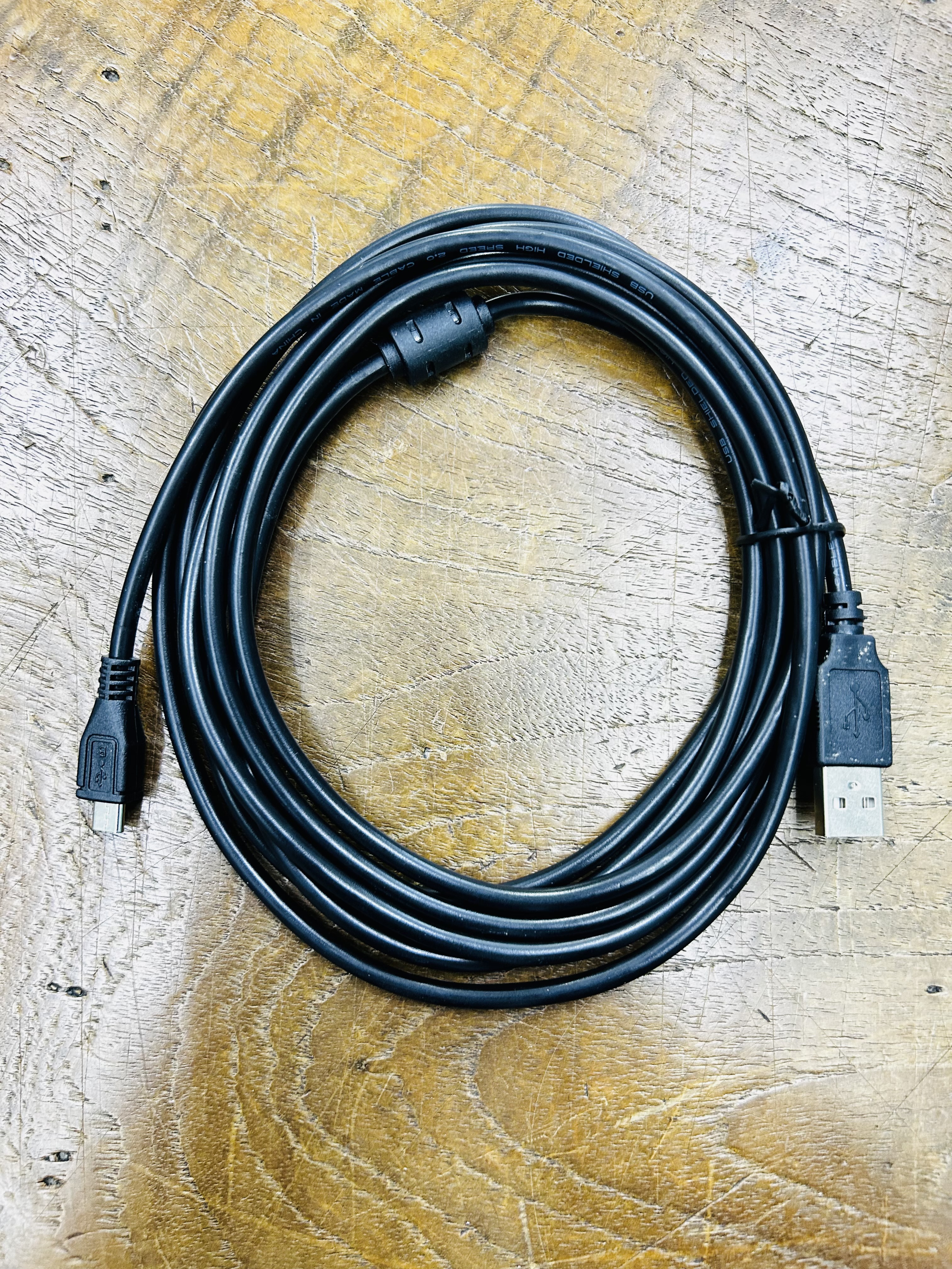 Micro USB cable 3m