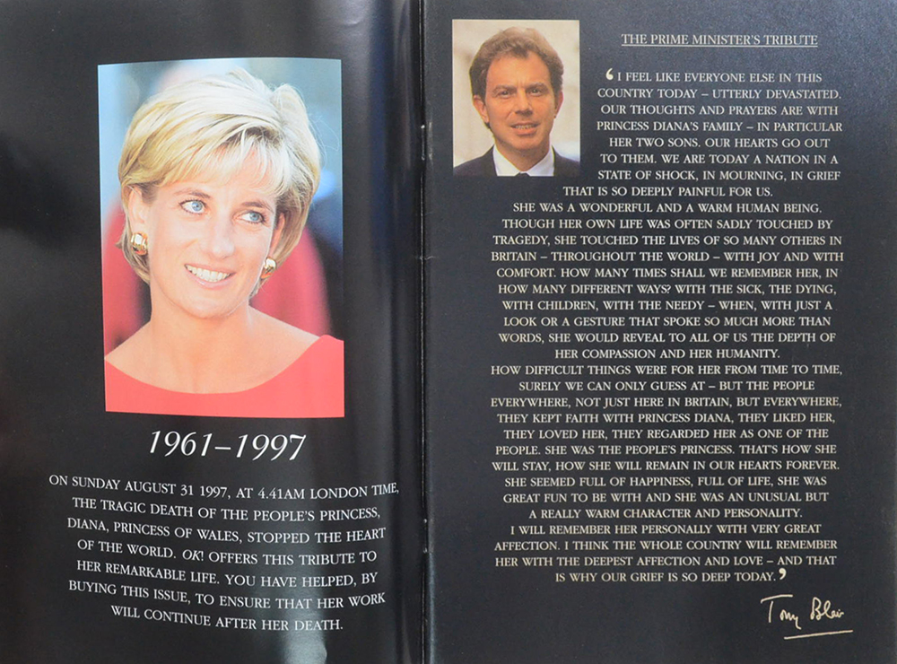 Diana THE PEOPLE’S PRINCESS