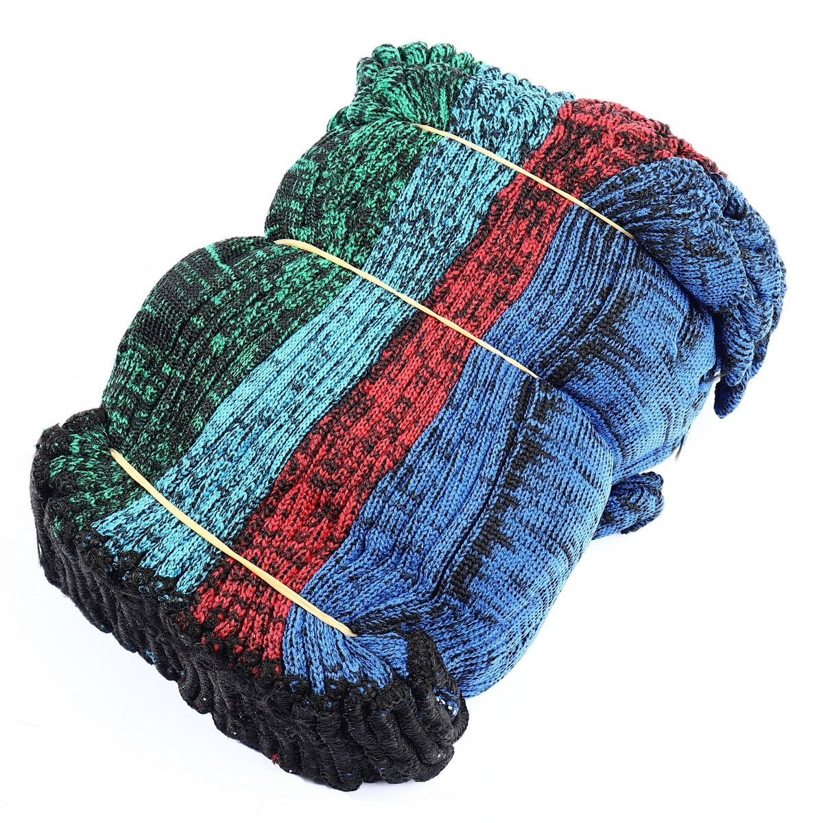 ถุงมือผ้า ไนล่อน คละสี ฟรีไซส์