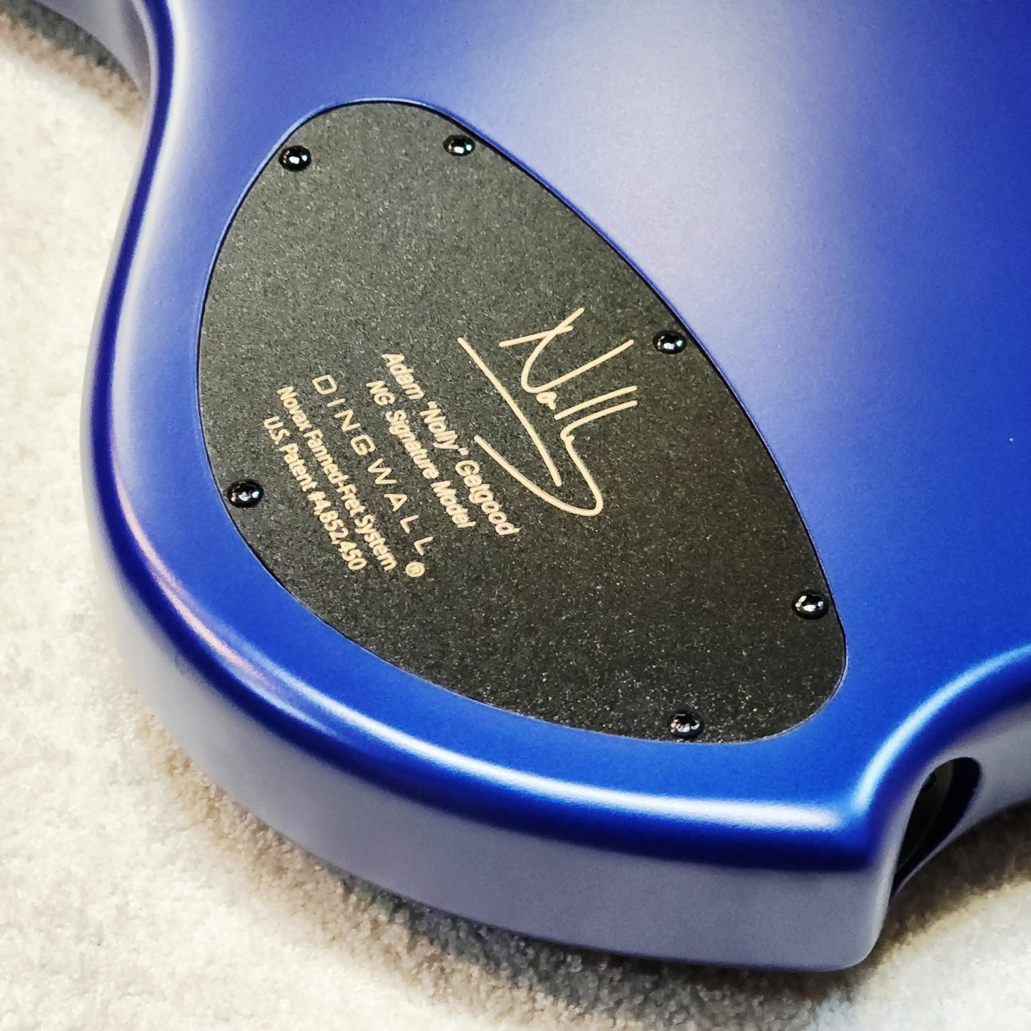 DINGWALL NG3-6 ADAM NOLLY SIGNATURE - MATTE METALLIC BLUEBERRY ** LIMITED EDITION **