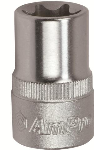 ลูกบ๊อกท็อค AMPRO รู 1/2" ขนาด E10 - E14