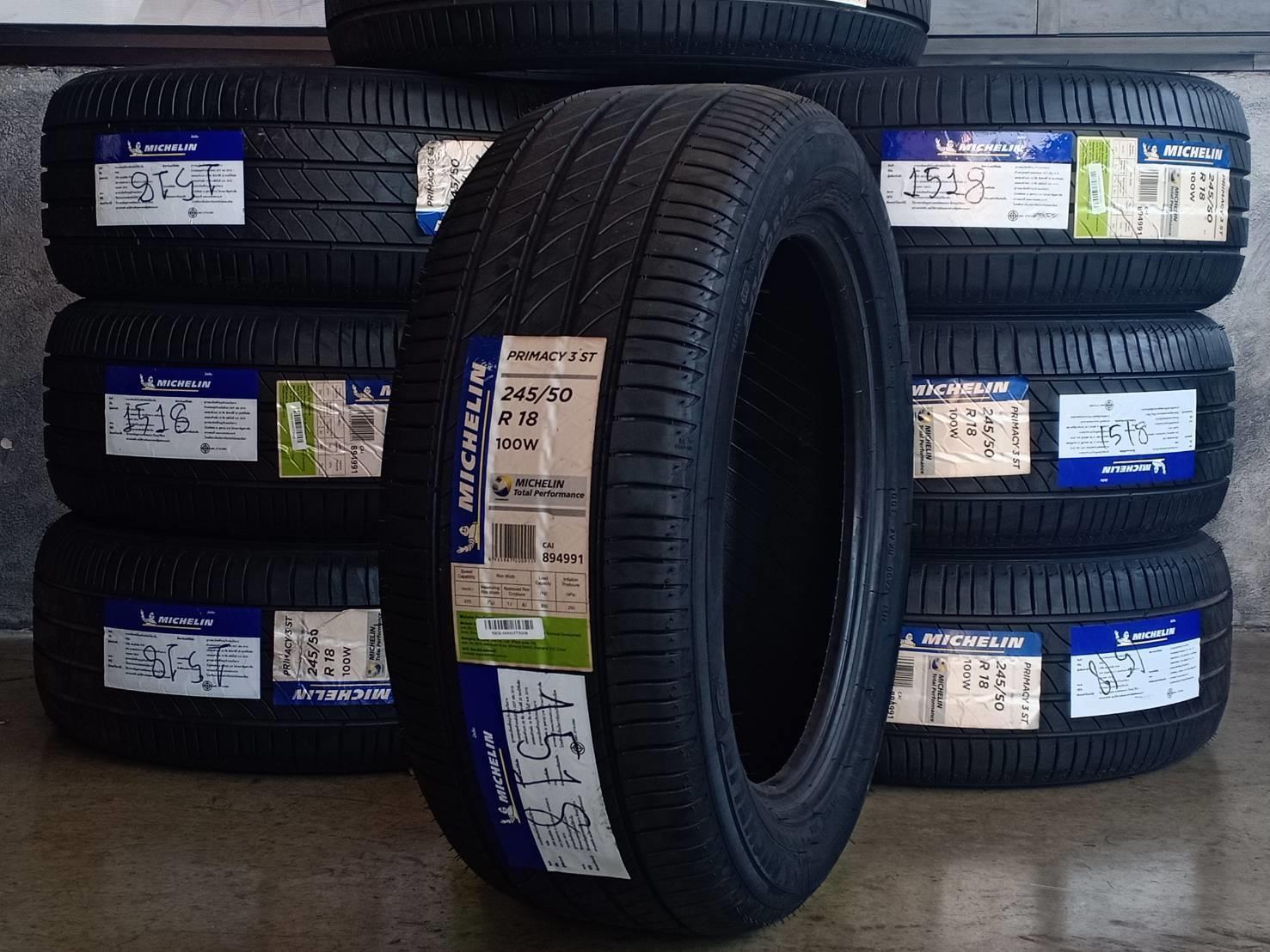 ยาง Michelin Pimacy 3ST ขนาด 245/50R18
