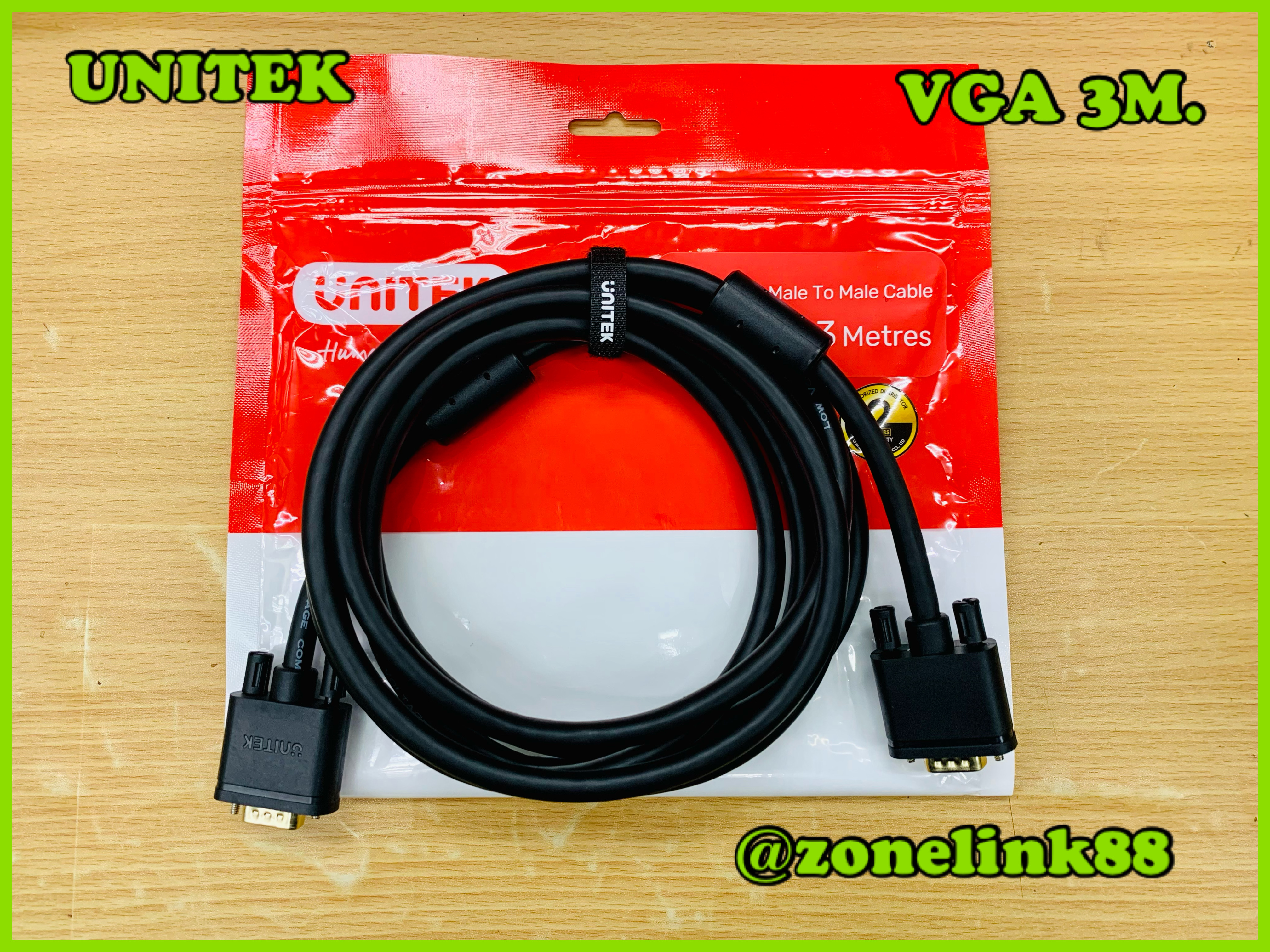 Unitek Y-C504G VGA 3m.