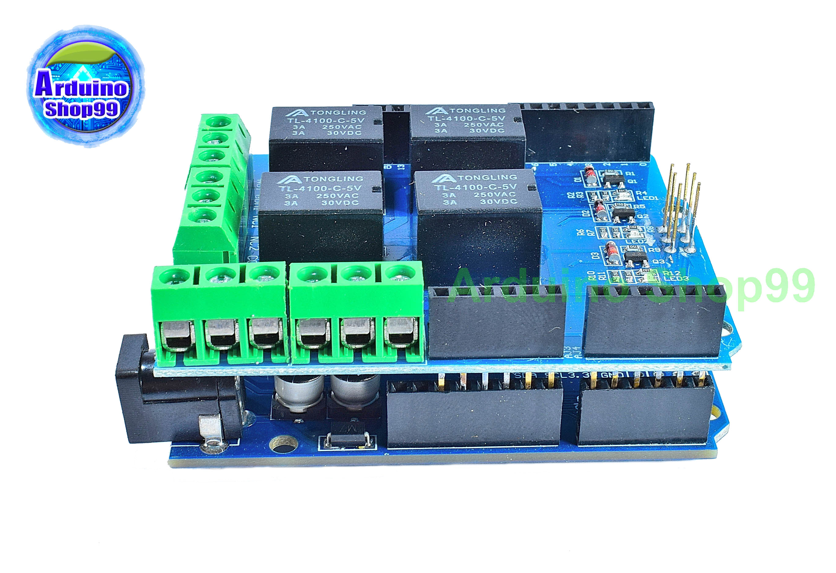 relay module 4-way 5v, relay control board relay expansion board