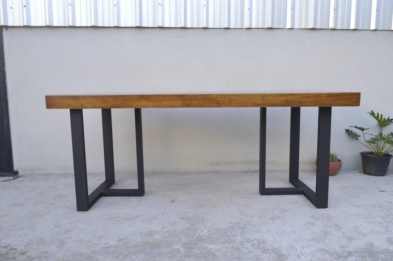 โต้ะเอนกประสงค์ ขนาด70*180 สีประดู่