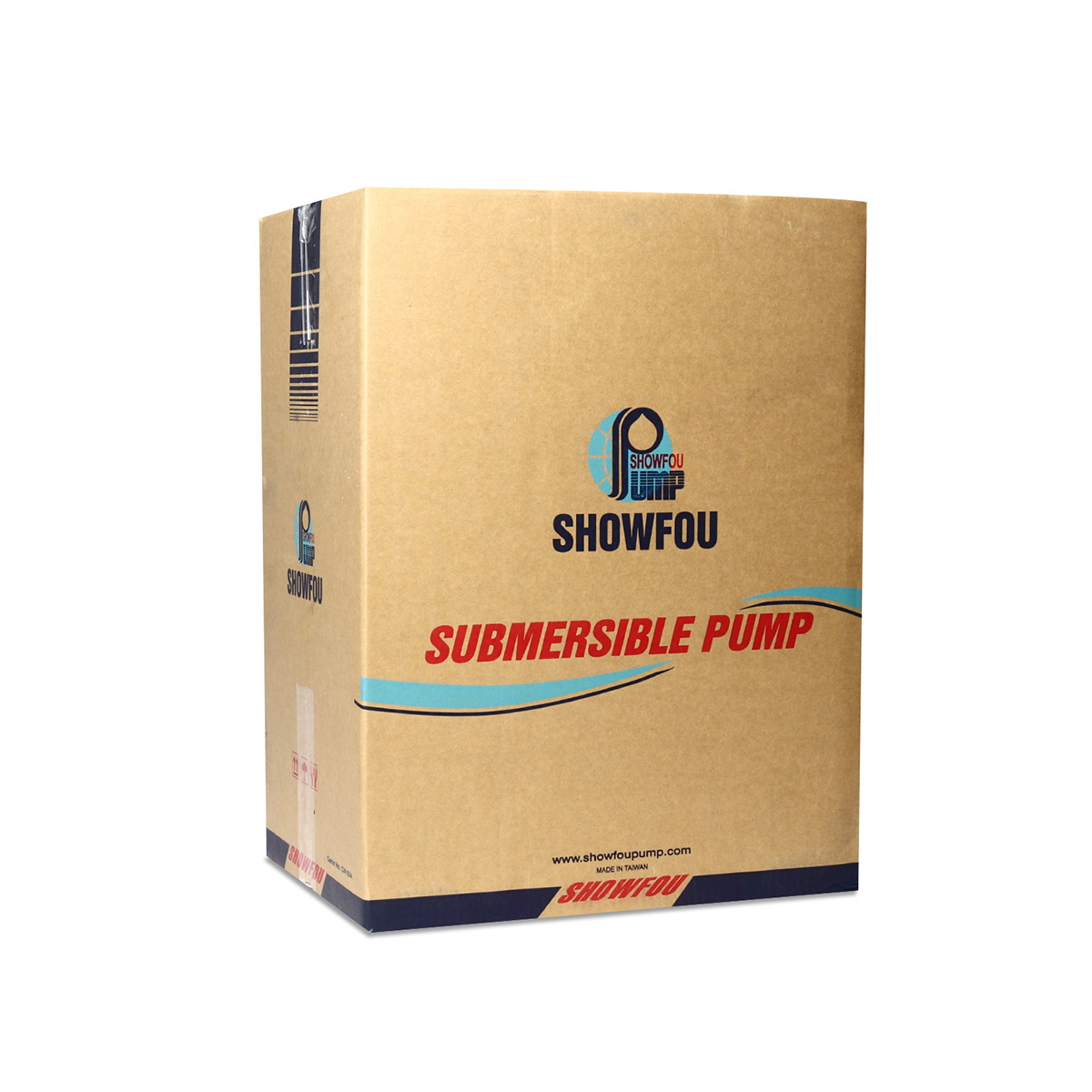 SHOWFOU STO-132 ปั๊มแช่ดูดน้ำบ่อบำบัด พร้อมราง 2" 1HP/380V