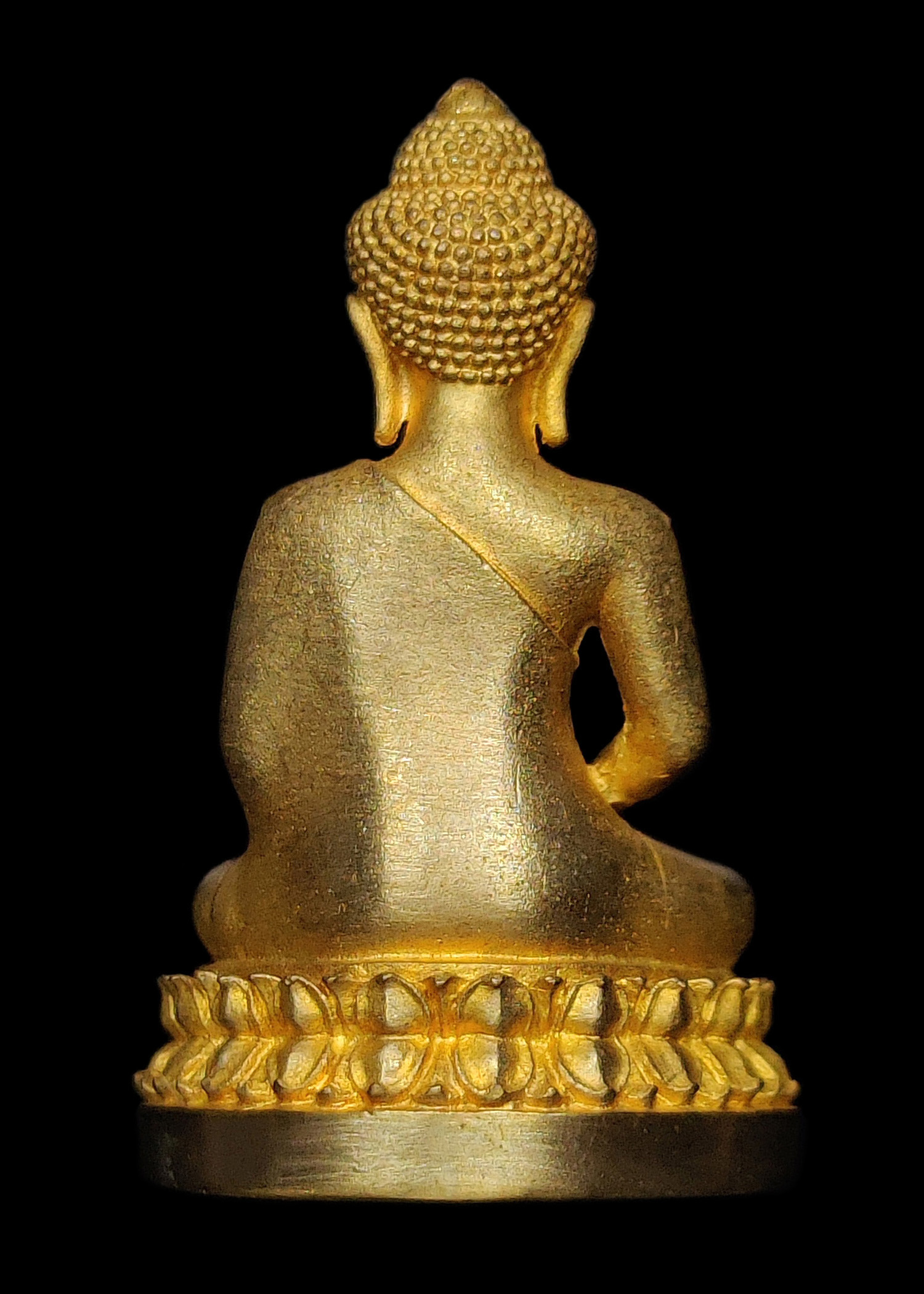 พระนิรันตราย สำนักงานตำรวจแห่งชาติ พิธีพุทธาภิเษก ณ วัดบวรนิเวศฯ ปี2555 เนื้อสัมฤทธิ์ กริ่งดัง ตอกโค๊ต ตร.๑๒๕๔๔๗ สภาพสวยพร้อมกล่องเดิมๆ