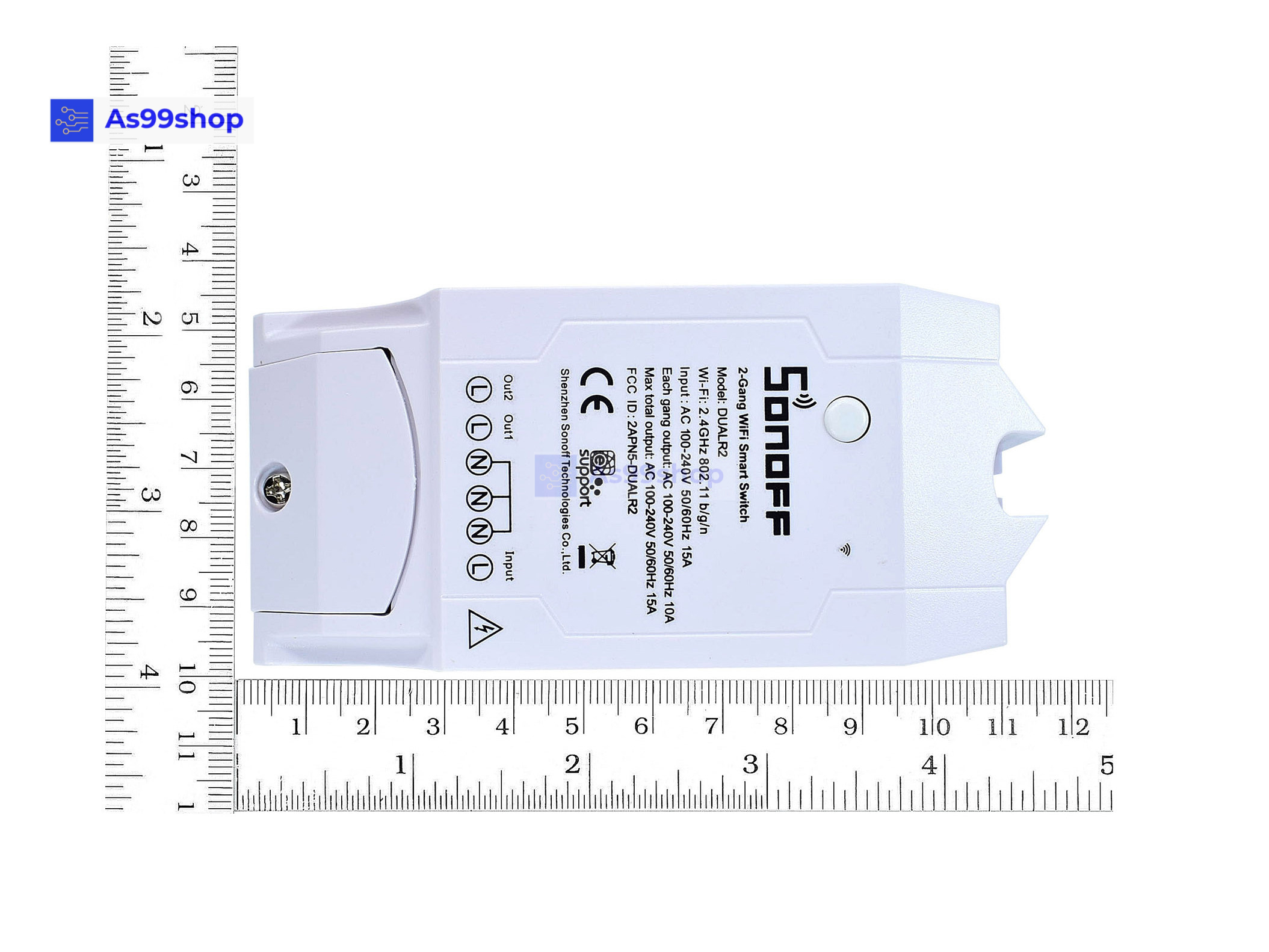 SONOFF® Dual R2 Channel DIY WIFI Wireless