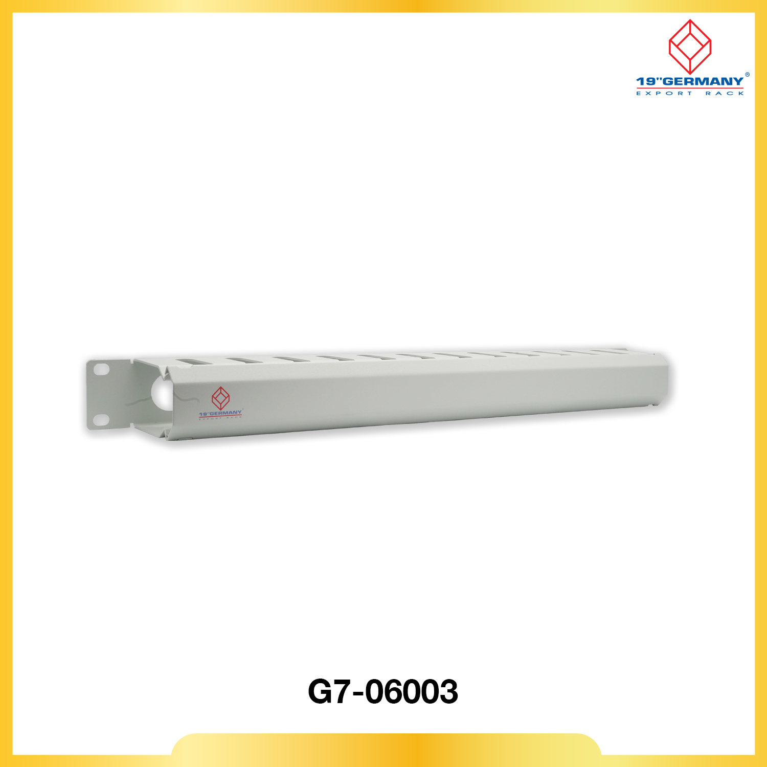 G7-06003 CABLE MANAGEMENT PANEL WITH COVER (แผงจัดสายมีฝาครอบ)