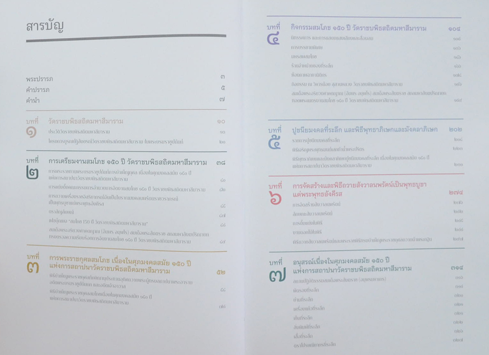 จดหมายเหตุงานสมโภช 150 ปี วัดราชบพิธสถิตมหาสีมาราม