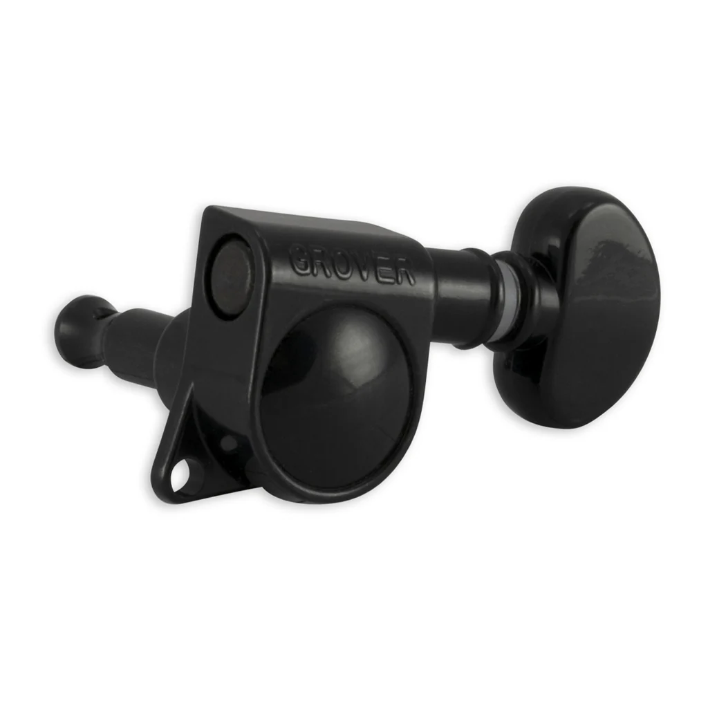 GROVER MID-SIZE LOCKING ROTOMATICS® 6-IN-LINE BLACK (406 SERIES) ของแท้ 100%