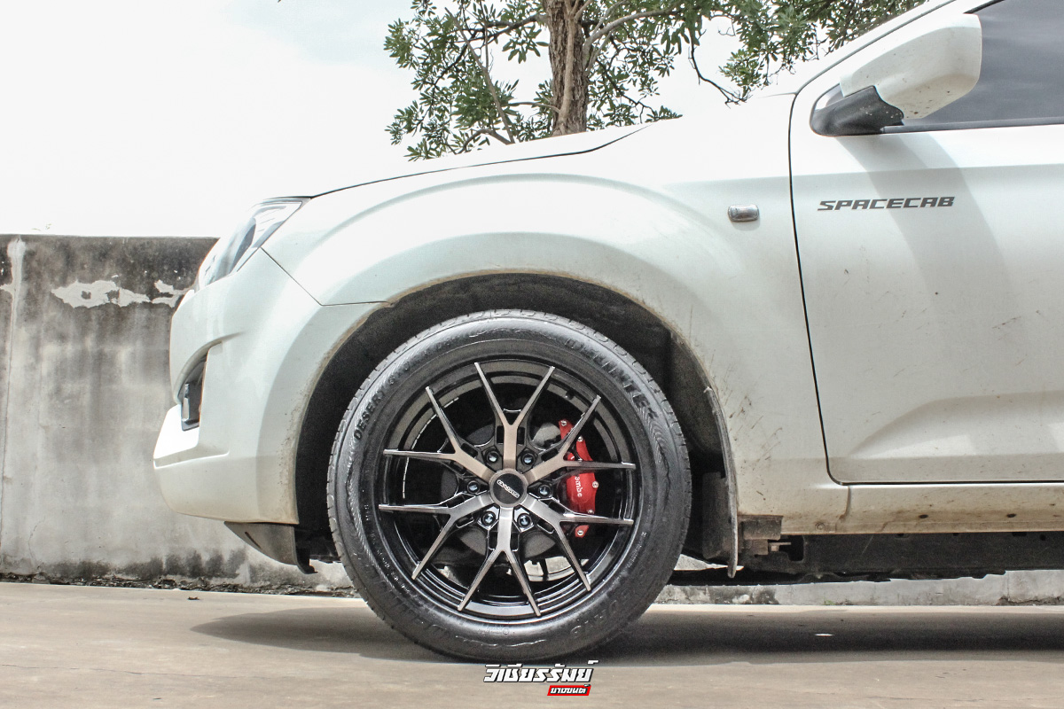 ล้อ OASIS OW-H6 พร้อมยาง DELINTE ยางไทย 255/50-18 ราคาพิเศษ