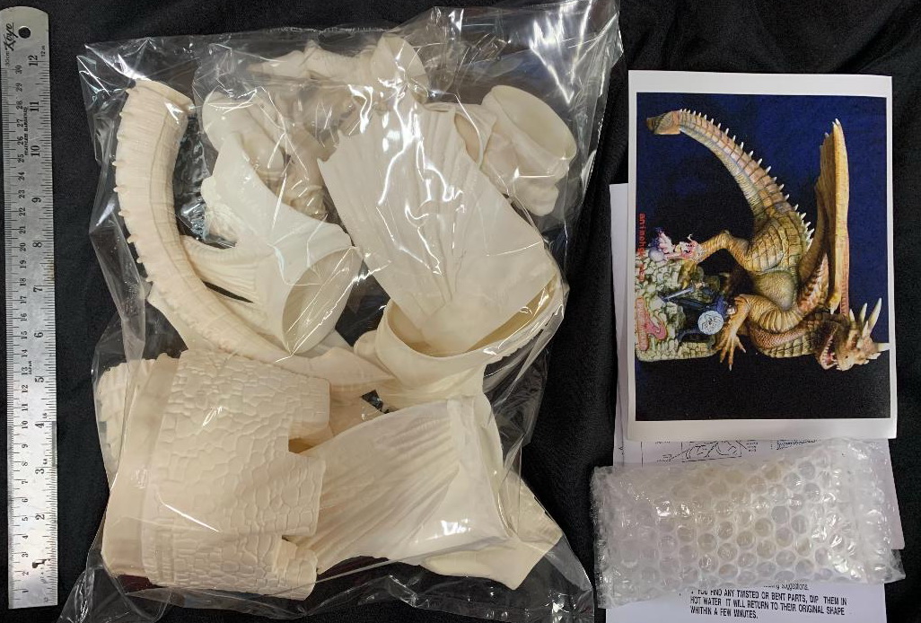 ragon Heart ดราก้อน ฮาร์ท มังกร Draco พร้อมฐาน 1/? 11นิ้ว