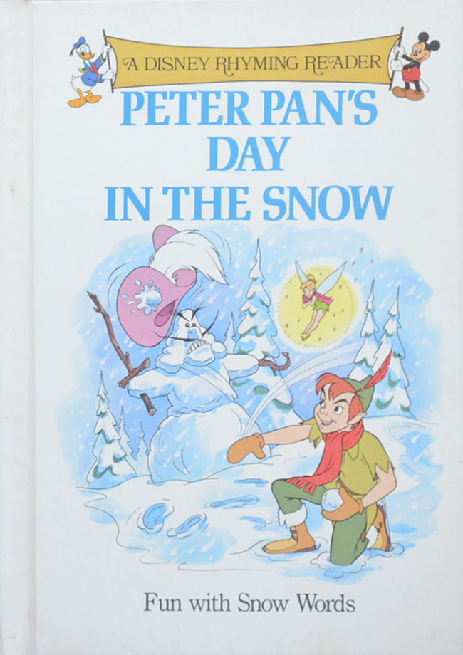 PETER PAN’S FAY IN THE SNOW