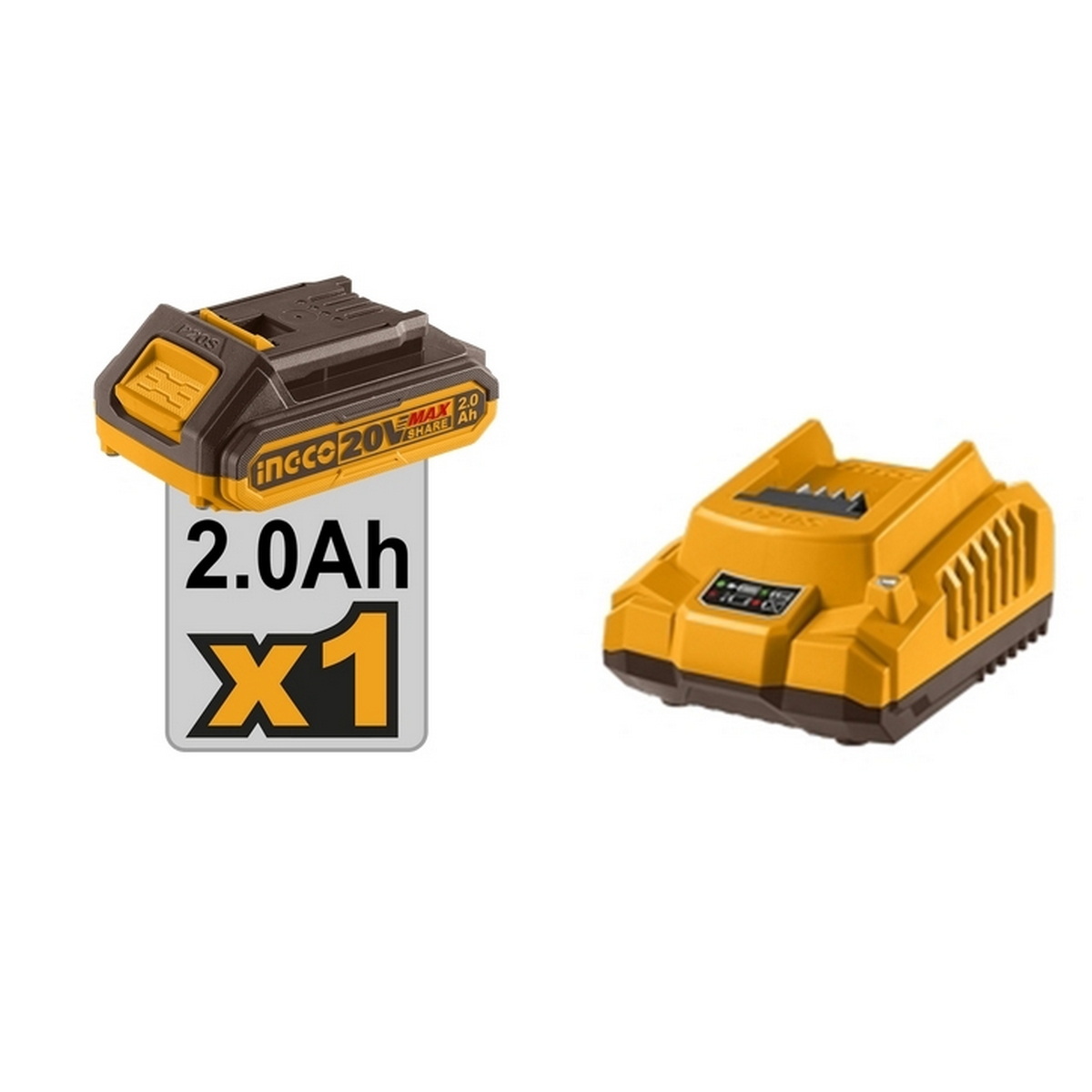 INGCO CSPLI20162 เครื่องพ่นยาไร้สาย 16L 20V แบตx1