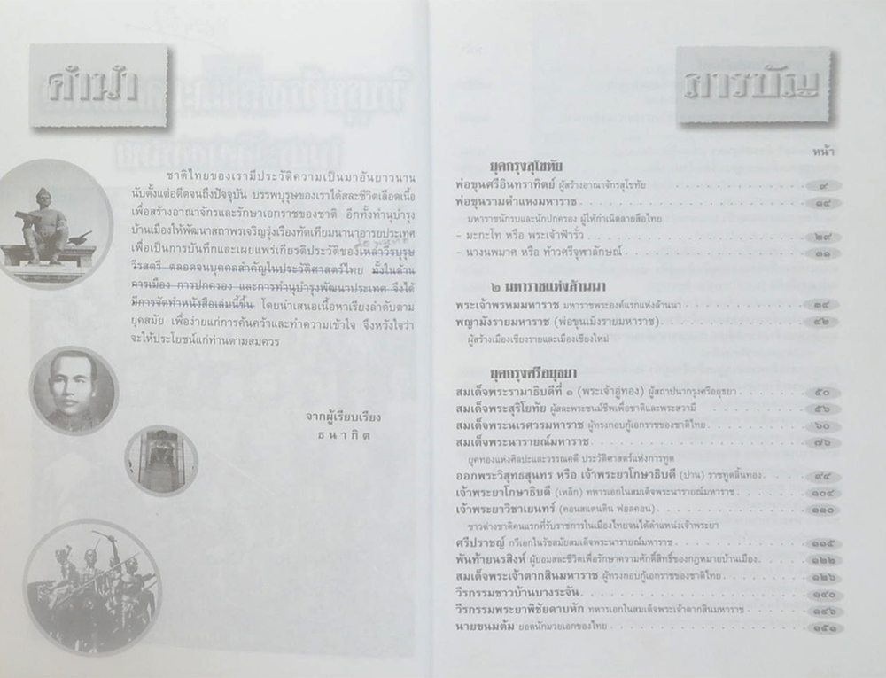 วีรบุรุษ วีรสตรี และบุคคลสำคัญ ในประวัติศาสตร์ไทย (ขายตามสภาพ)