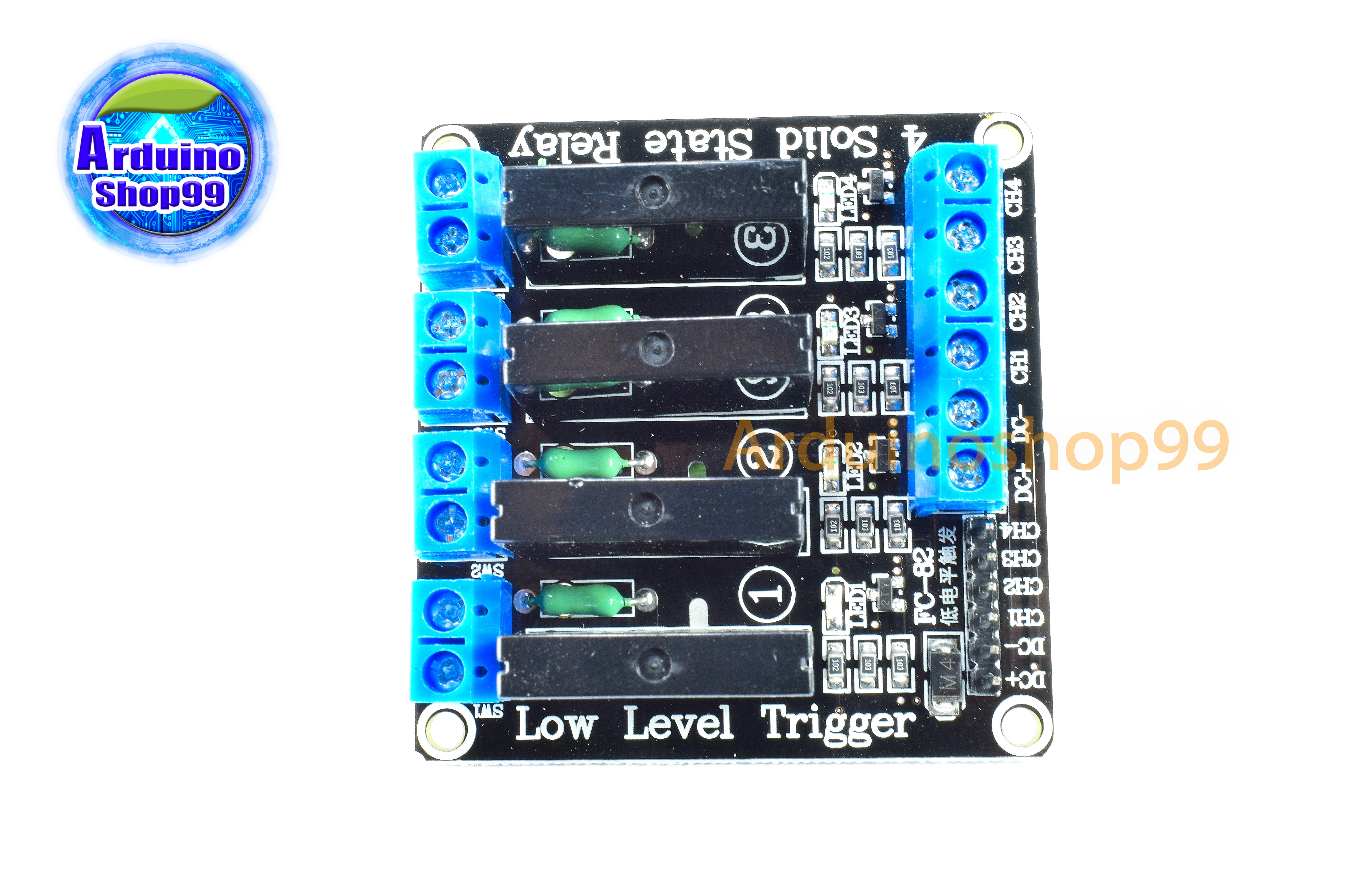 Relay 5V 4 Channel solid state relay module 250V 2A low level