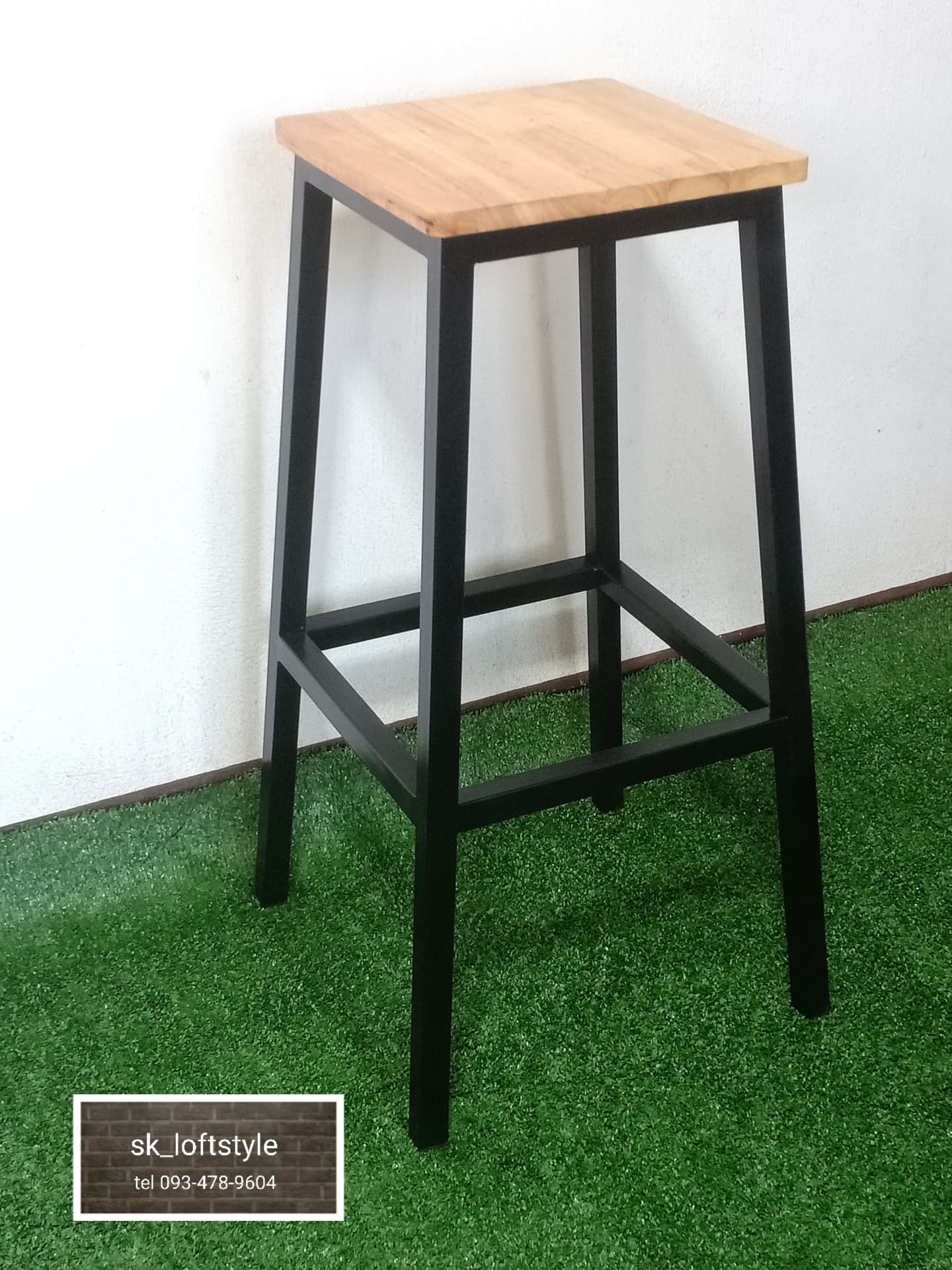 เก้าอี้บาร์ หัวโล้น 30x30 รหัส CB001