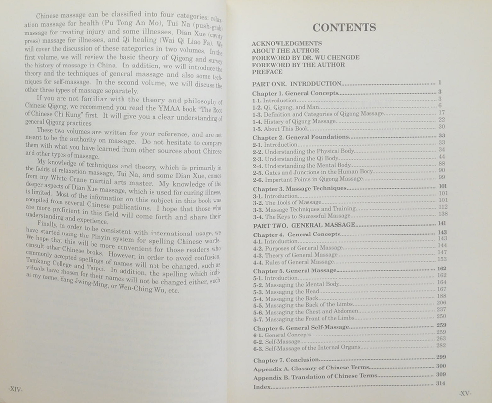 CHINESE QIGONG MASSAGE – GENERAL MASSAGE