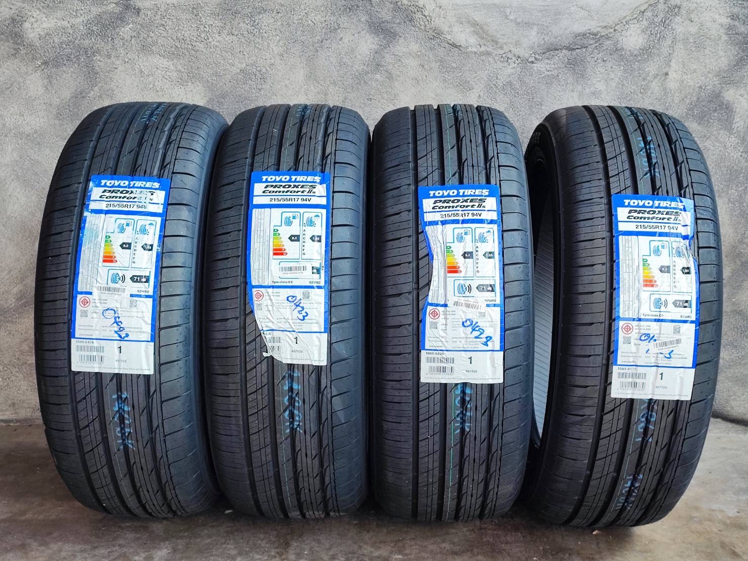 ยาง TOYO PROXES COMFORT IIS (C2S)ขนาด 215/50-17ราคาพิเศษ สั่งได้