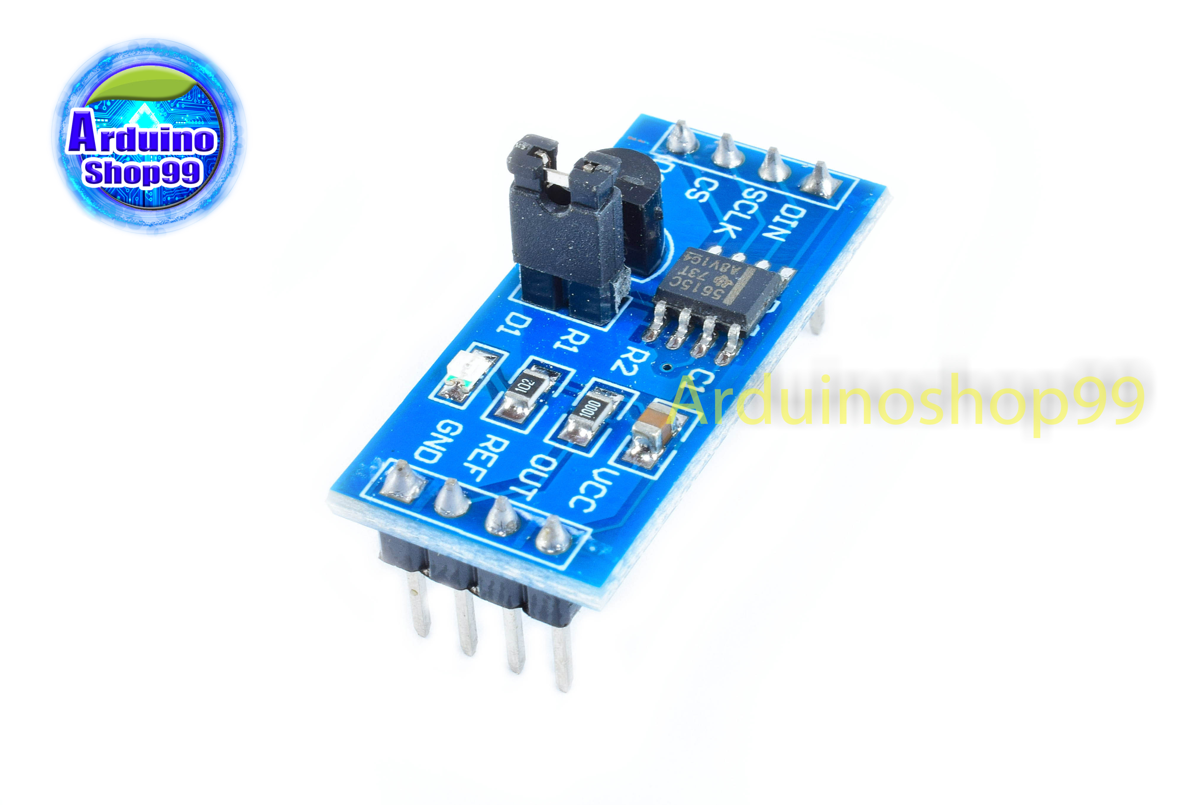 XD-41B TLC5615 10-bit Serial D/A Digital-to-Analog Converter