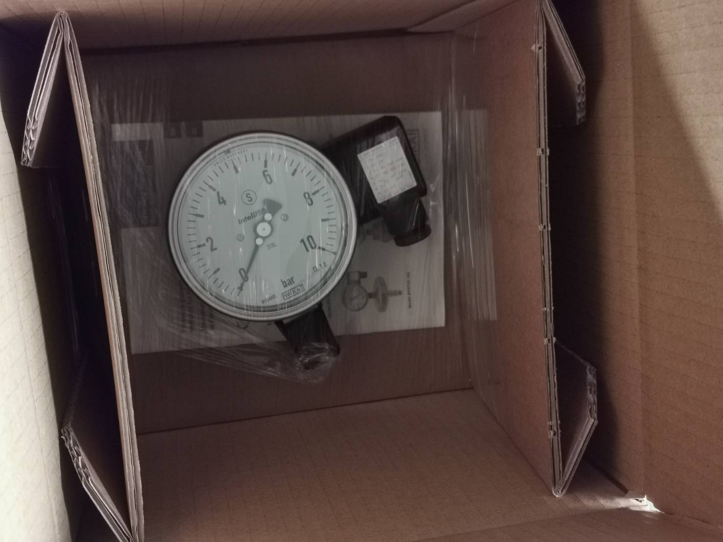 Wika, pressure gauges, PGT23.100/160