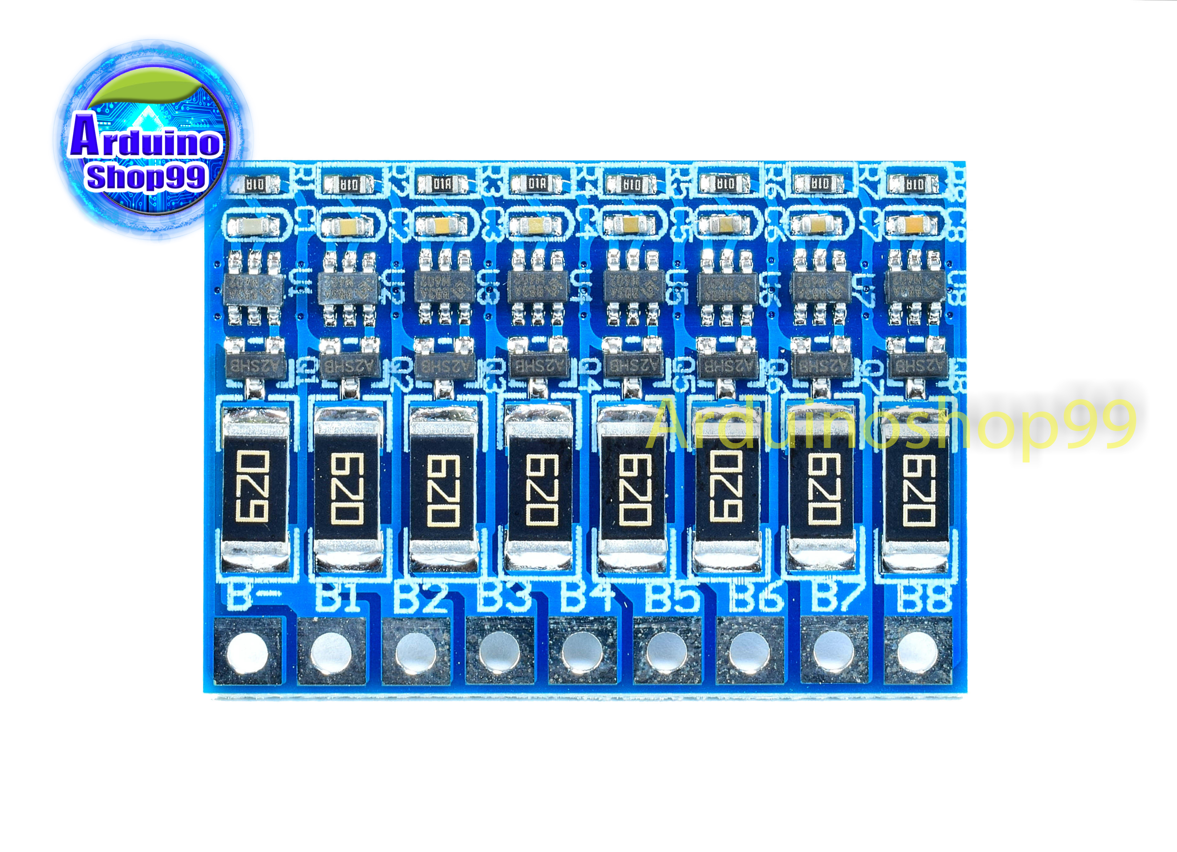 8S 33.6V lithium battery equalization function board