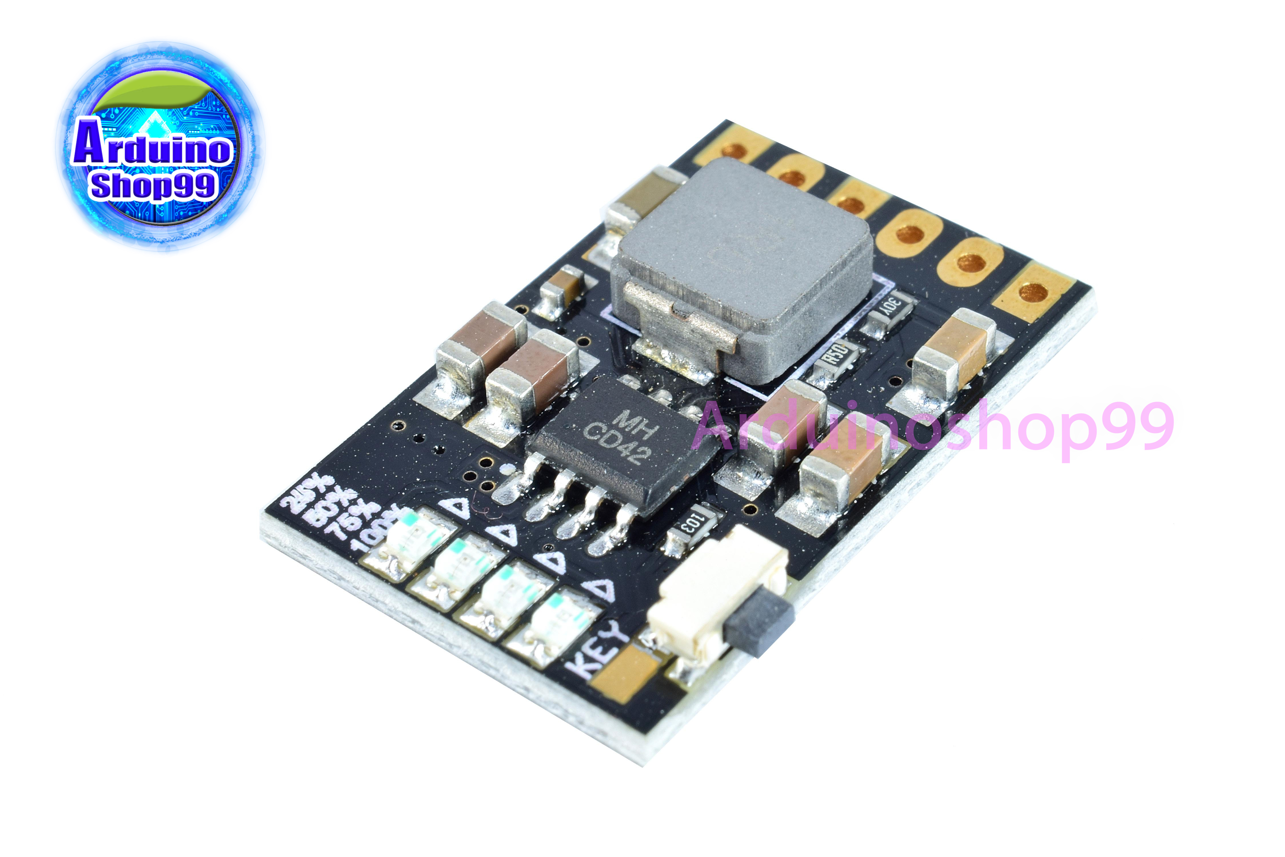 MH-CD42 DC 5V 2.1A Mobile Power Diy Board 4.2V Charge/Discharge(boost)/battery protection/indicator module 3.7V lithium 18650
