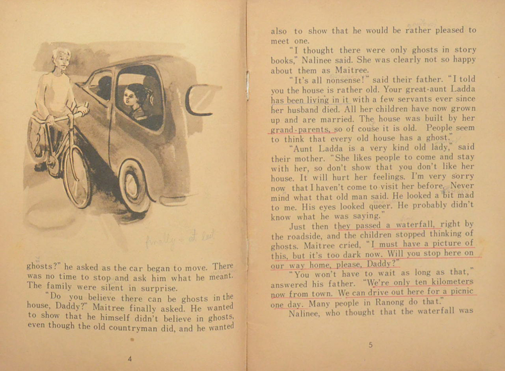 MS III Reader No.1 THE HAUNTED HOUSE (ขายตามสภาพ)