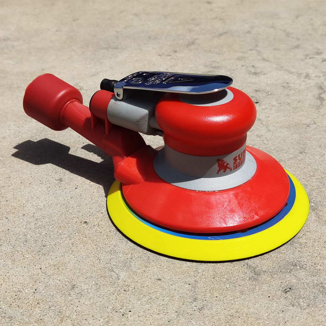 SUMO 6130-D เครื่องขัดกระดาษทรายลม 6" 10500rpm ดูดฝุ่นในตัว