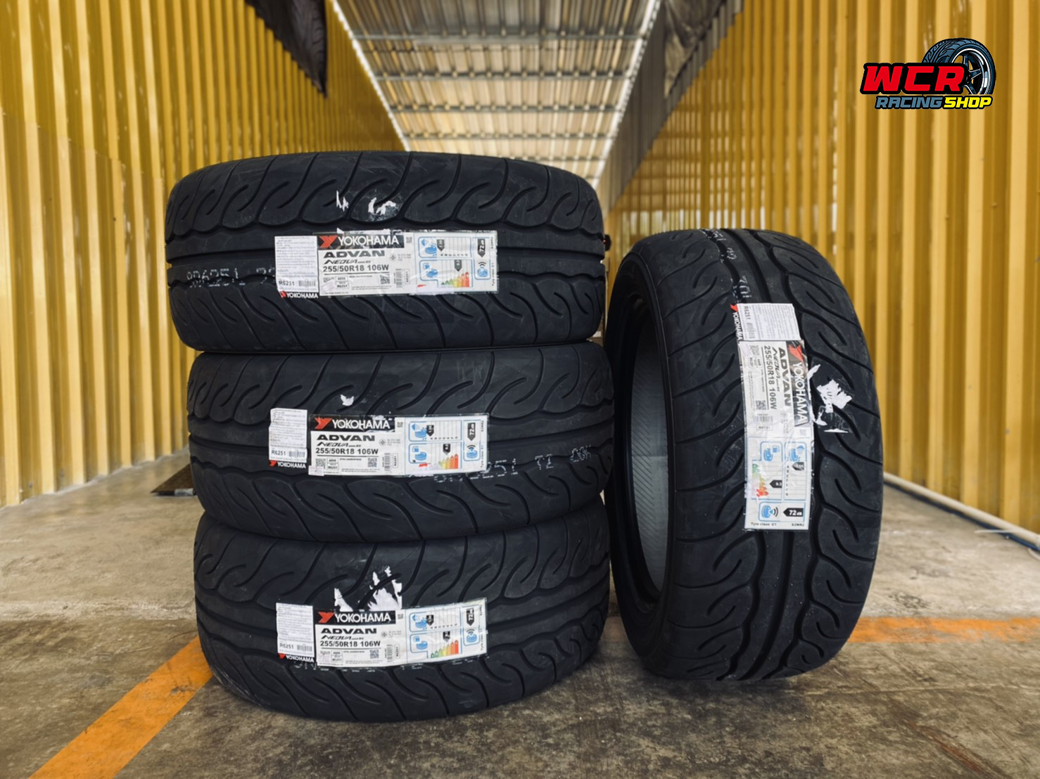 ยาง YOKOHAMA ADVAN NEOVA ขนาด 255/50-18