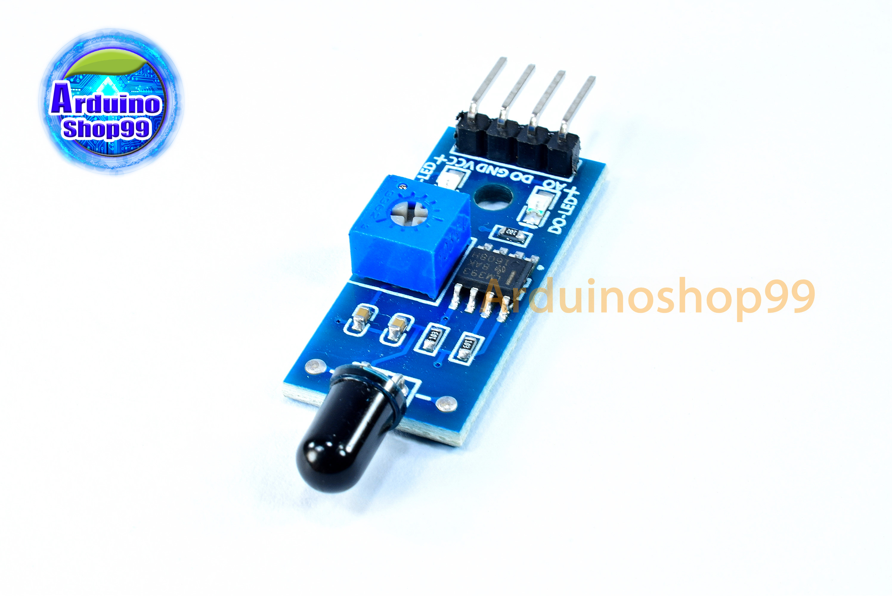 Flame sensor module 4-pin