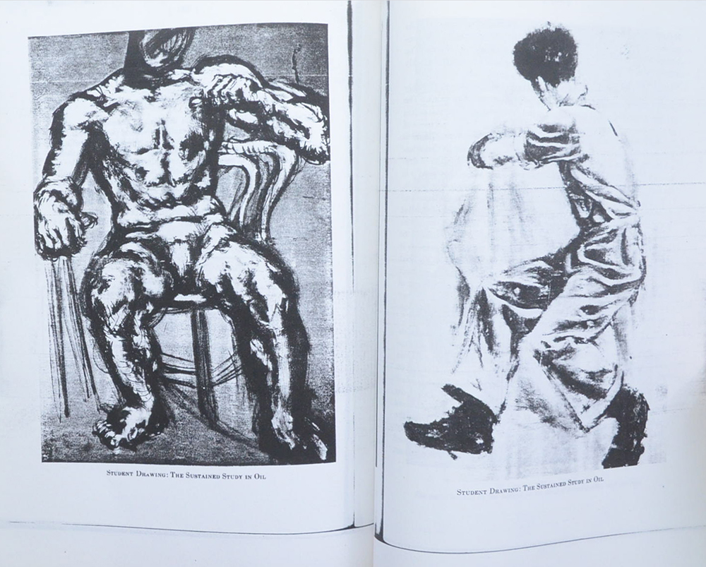 NICOLAIDES THE NATURAL WAY TO DRAW (หนังสือถ่ายเอกสาร)