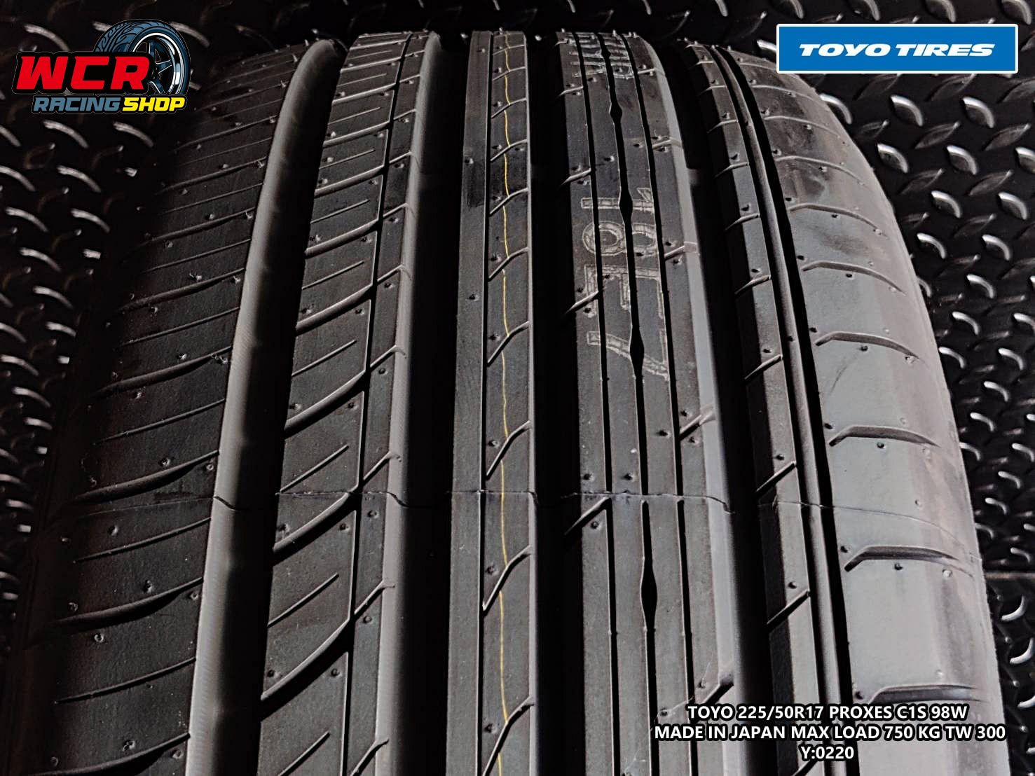 ยาง TOYO PROXES C1S ขนาดยาง 225/50R17