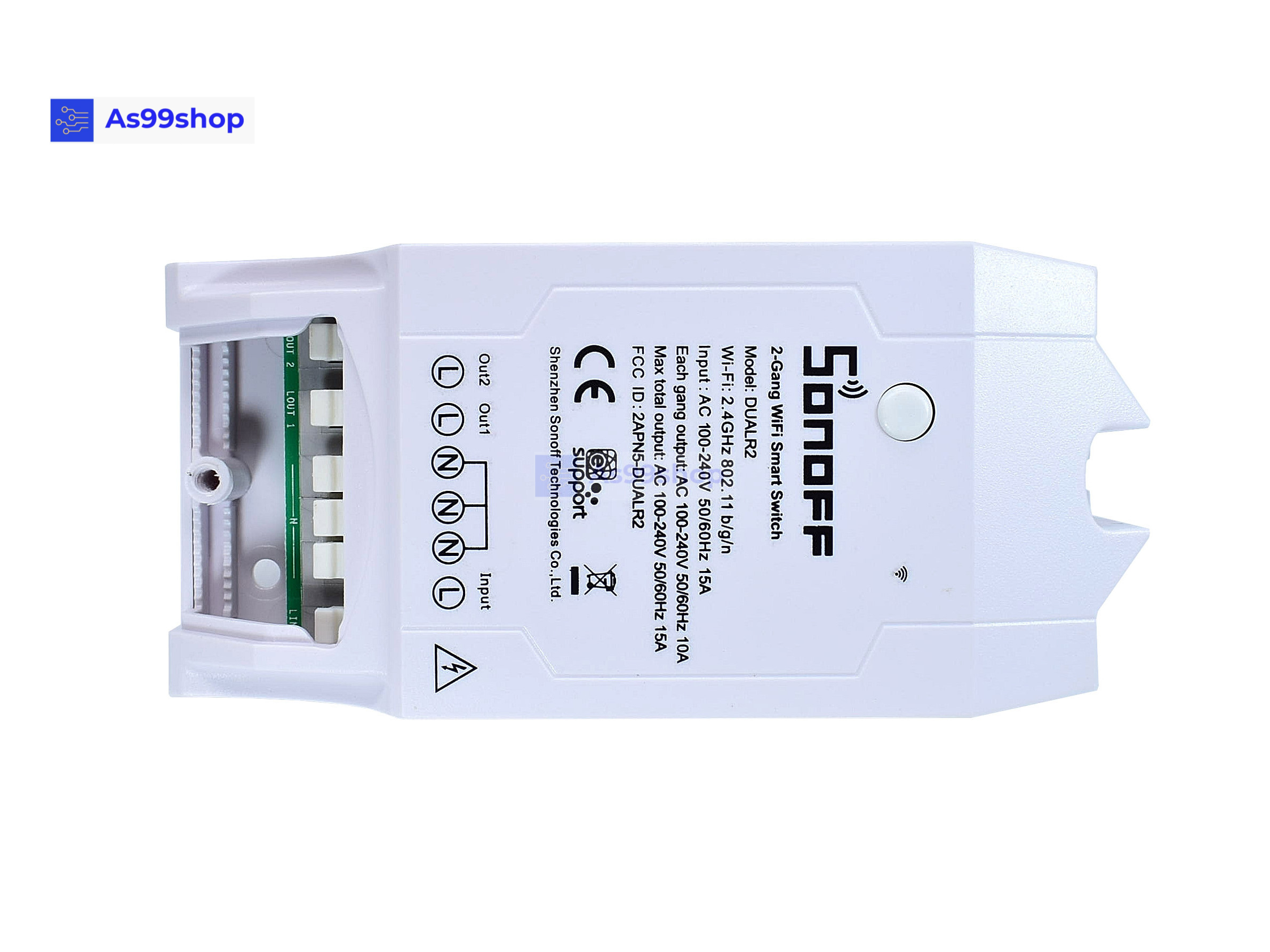 SONOFF® Dual R2 Channel DIY WIFI Wireless