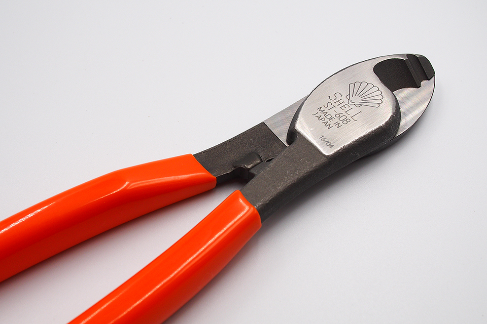 คีมตัดสายเคเบิ้ล SHELL ขนาด : 6" (ST-606) , 8" (ST-608) , 10" (ST-610) , รุ่นงานหนัก 10" (ST-610H)