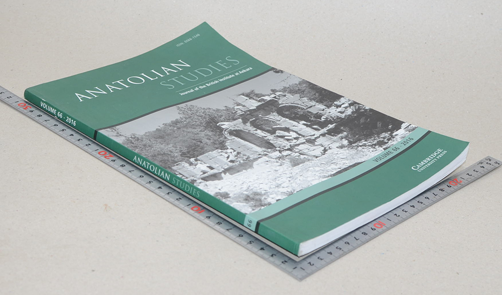 ANATOLIAN STUDIES Volume 66/2016