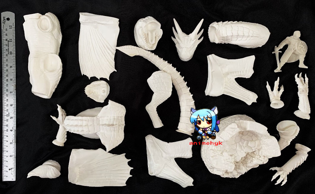 ragon Heart ดราก้อน ฮาร์ท มังกร Draco พร้อมฐาน 1/? 11นิ้ว